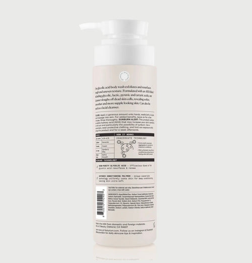 Naturium Smoother Glycolic Acid Body Wash